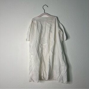 Vintage Baby Baptism Gown White Heirloom Unisex One Size OS